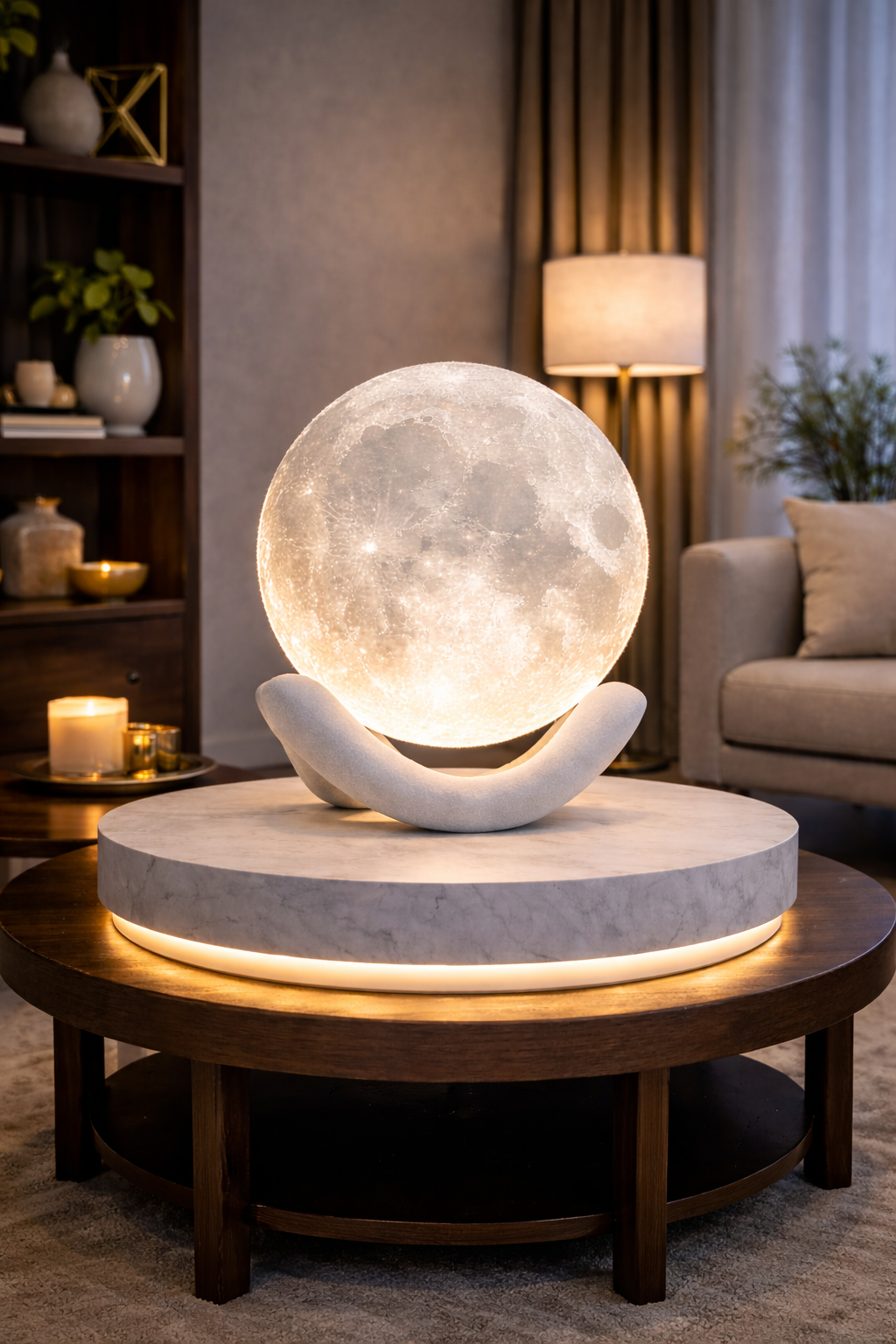 Moonlight éjjeli lámpa