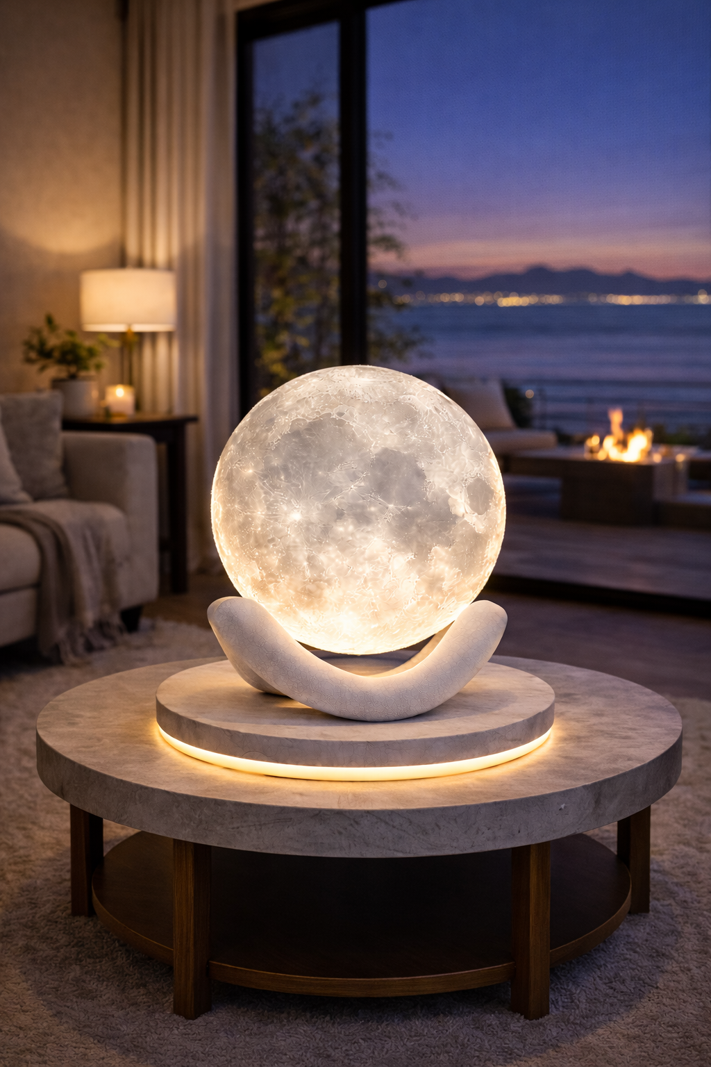 Moonlight éjjeli lámpa